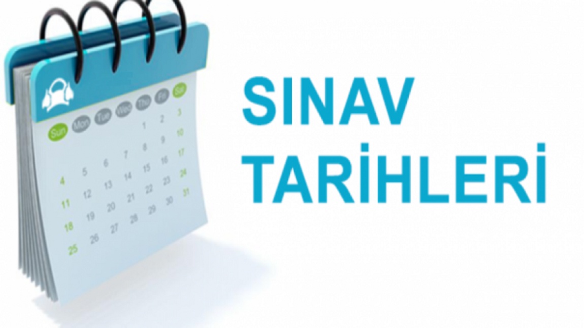 1. Dönem 1.Yazılı Sınav Tarihlerimiz